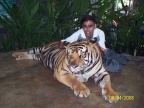 Neeraj with lion