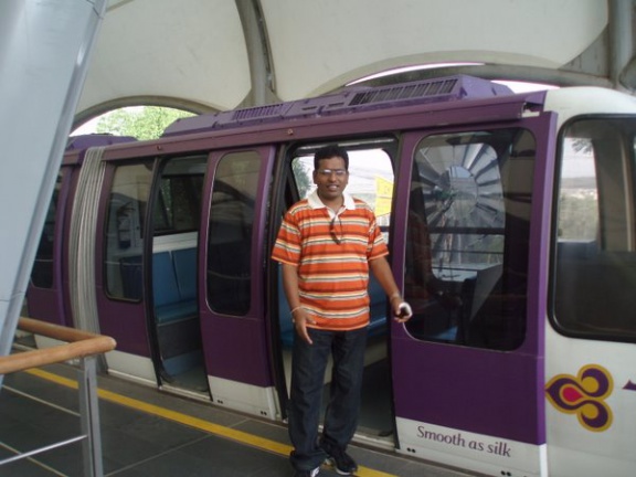 Pramod in Mono rail singapore