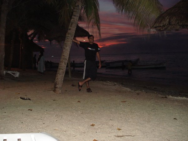 An evening in mauritius